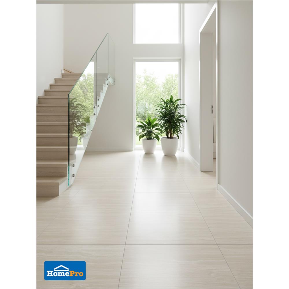 กระเบื้องพื้นพอร์ซเลน 60x60 ซม. COTTO คิม เบจ ซาติน PM 1.44 ตร.ม.