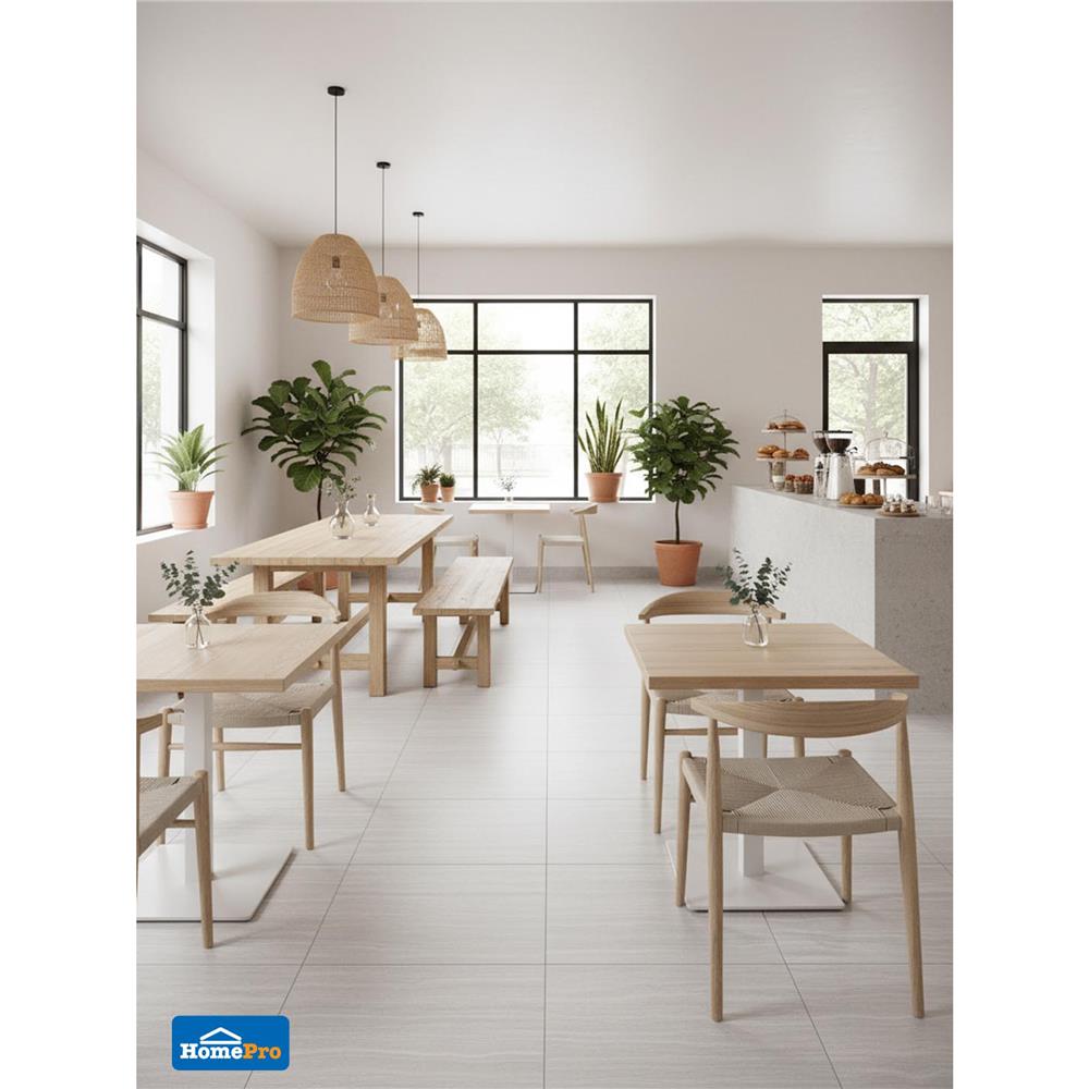 กระเบื้องพื้นพอร์ซเลน 60x60 ซม. COTTO คิม เทา ซาติน PM 1.44 ตร.ม.