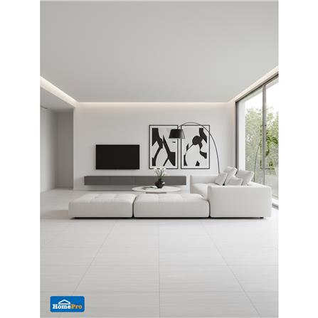 กระเบื้องพื้นพอร์ซเลน 60x60 ซม. COTTO คิม ขาว ซาติน PM 1.44 ตร.ม._4