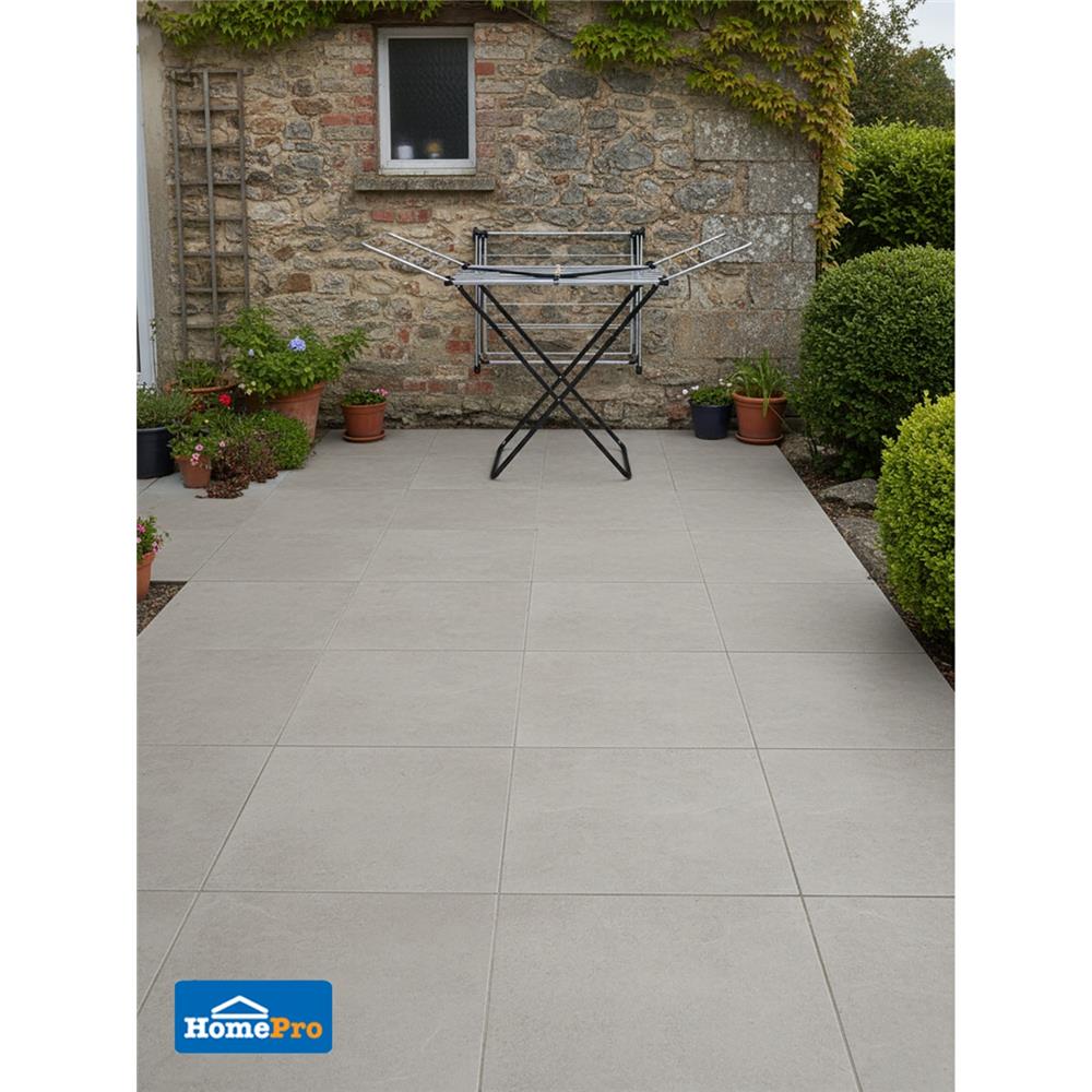 กระเบื้องพื้นพอร์ซเลน 60x60 ซม. COTTO พีโม วอร์ม เทา R11 PM 1.44 ตร.ม.