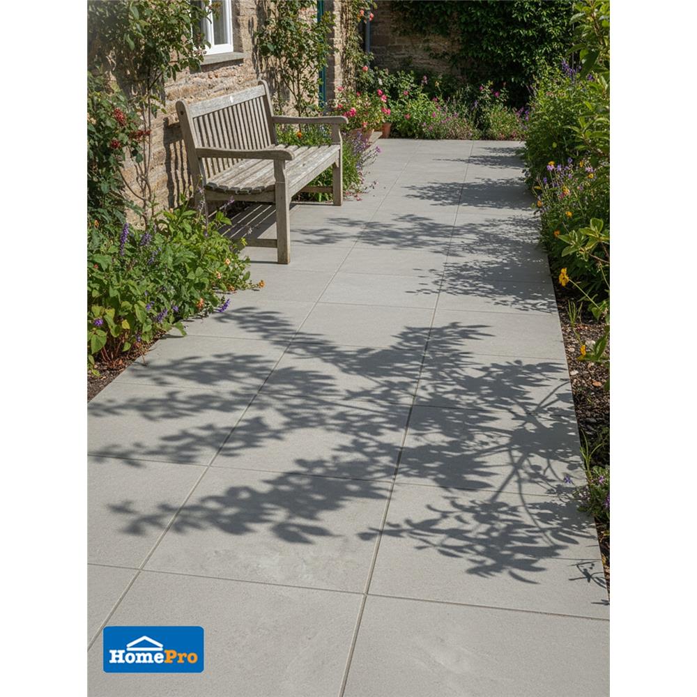 กระเบื้องพื้นพอร์ซเลน 60x60 ซม. COTTO พีโม วอร์ม เทา R11 PM 1.44 ตร.ม.