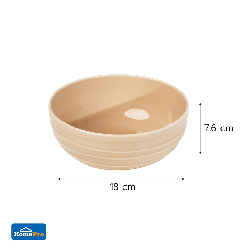 ชาม FINE PORCELAIN 7 นิ้ว KECH AQUA PEACH