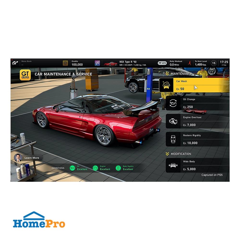 แผ่นเกม PS5 GRAN TURISMO 7 STANDARD EDITION SONY ECAS-00035E