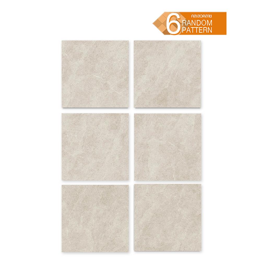 กระเบื้องพื้นพอร์ซเลน 60x0 ซม. COTTO พีโม เบจ ซาติน PM 1.44 ตร.ม.