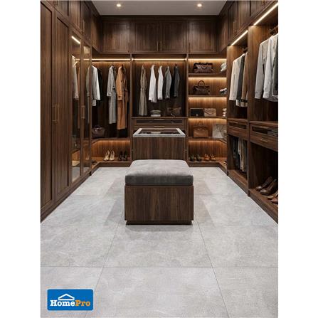 กระเบื้องพื้นพอร์ซเลน 60x60 ซม.COTTO พีโม เทา ซาติน PM 1.44 ตร.ม._4