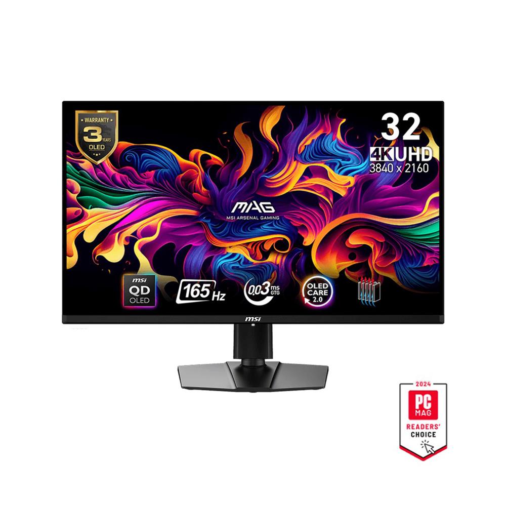 จอมอนิเตอร์ 32 นิ้ว MSI MAG 321UP QD-OLED