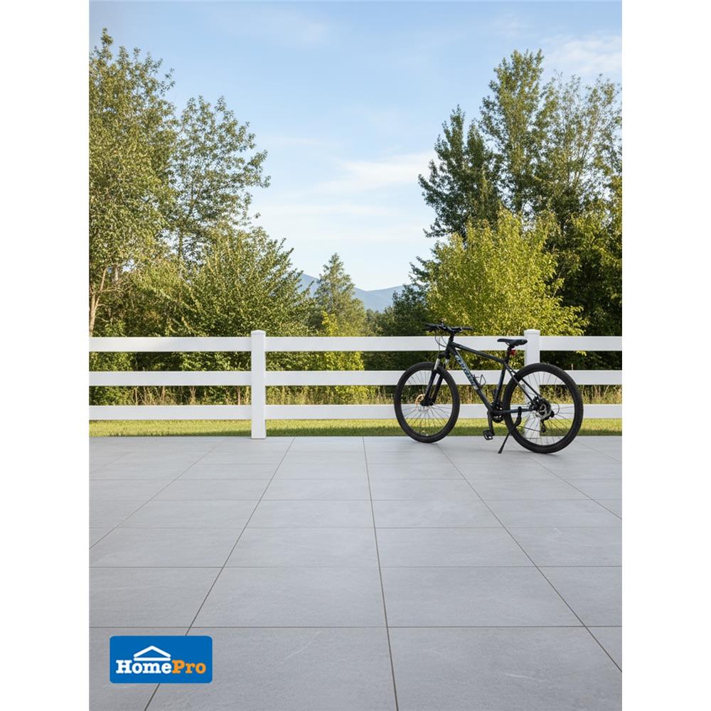 กระเบื้องพื้นพอร์ซเลน 60x60 ซม. COTTO พีโม เทา R11 PM 1.44 ตร.ม.