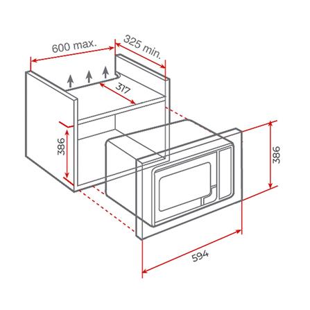 ไมโครเวฟฝังดิจิตอล TEKA MLEG 820 FI BK_5