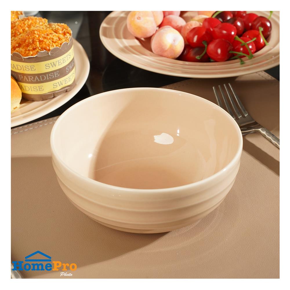 ชาม FINE PORCELAIN 6 นิ้ว KECH AQUA PEACH