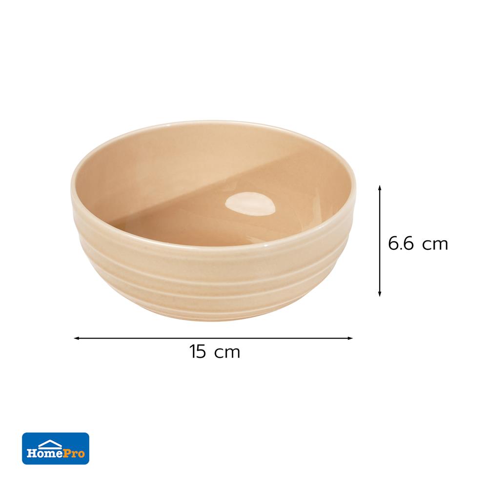 ชาม FINE PORCELAIN 6 นิ้ว KECH AQUA PEACH