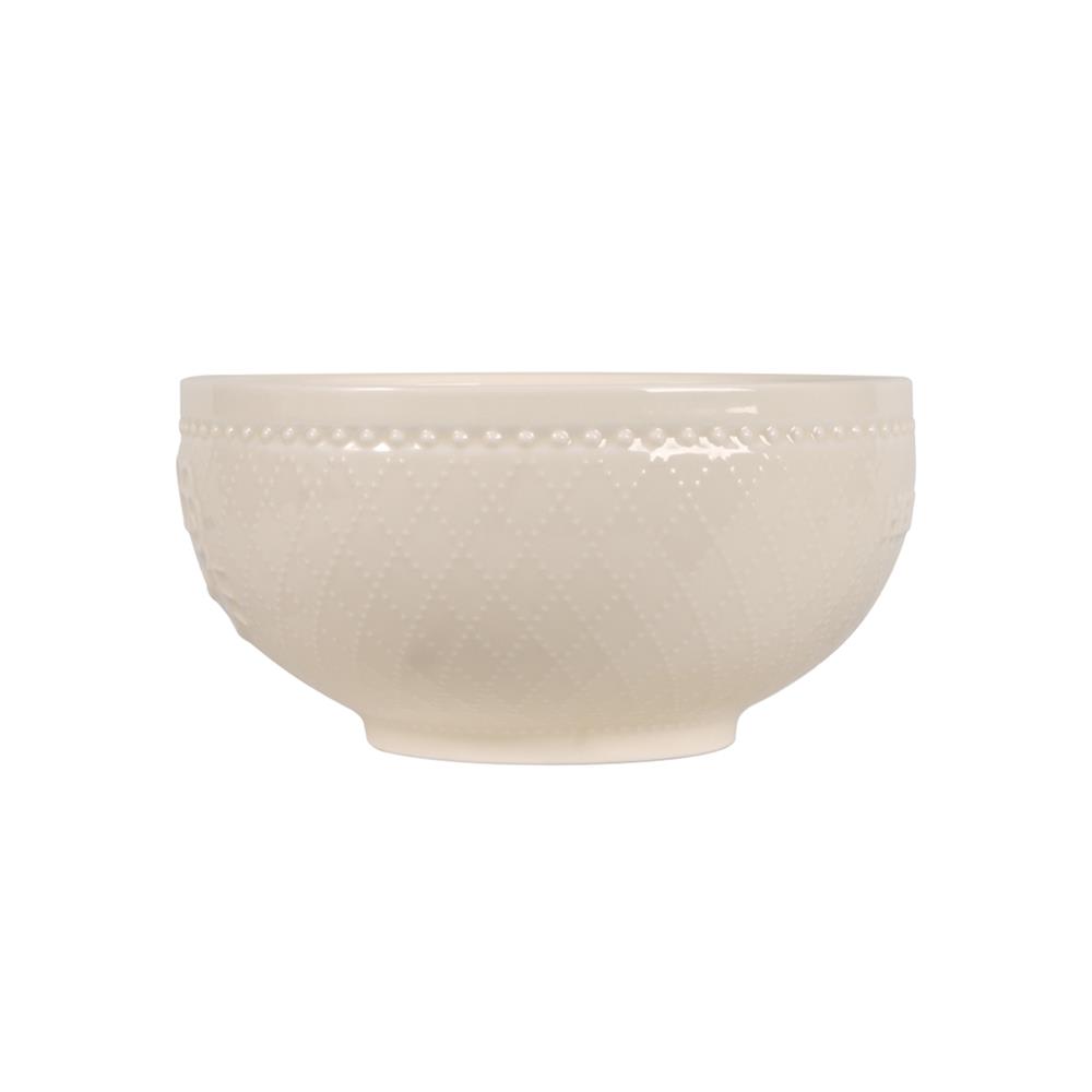 ชาม PORCELAIN 6 นิ้ว  FOFO KITTY VINTAGE สีครีม