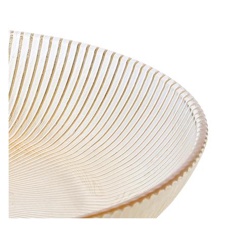 จานแก้ว 9 นิ้ว KECH OLIVE สีน้ำตาล_2