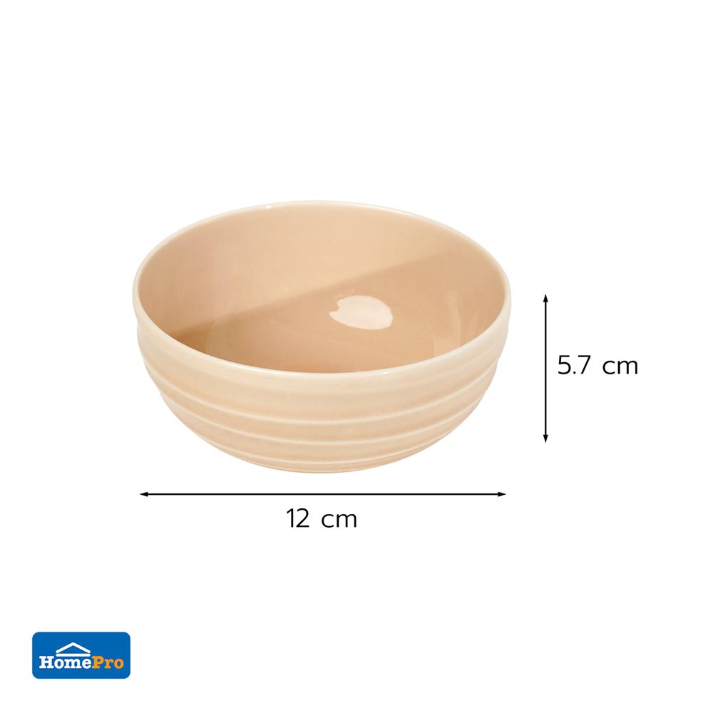 ชาม FINE PORCELAIN 5 นิ้ว KECH AQUA PEACH