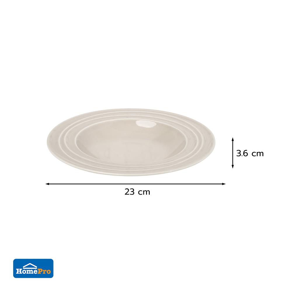 จานลึก FINE PORCELAIN 9 นิ้ว KECH AQUA CURRANT