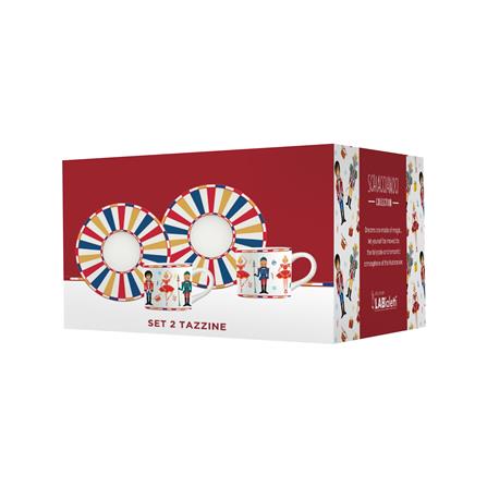 ชุดกาแฟ PORCELAIN 200 มล. BIALETTI SCHIACCIANOCI (แพ็ก 2 ชุด)_2