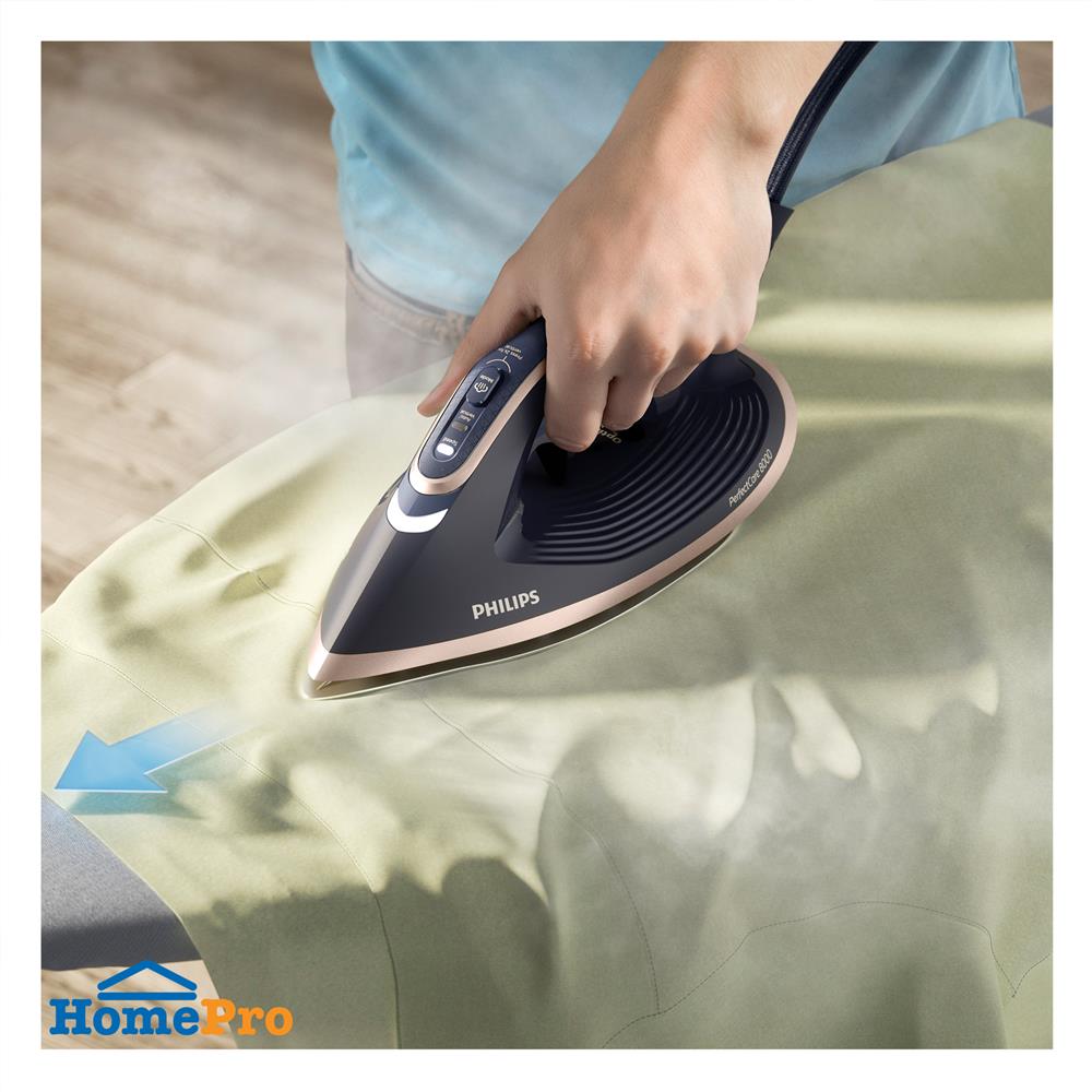 เตารีดแรงดันไอน้ำ PHILIPS PSG8300/20 1.4 ลิตร สีดำ/ทอง