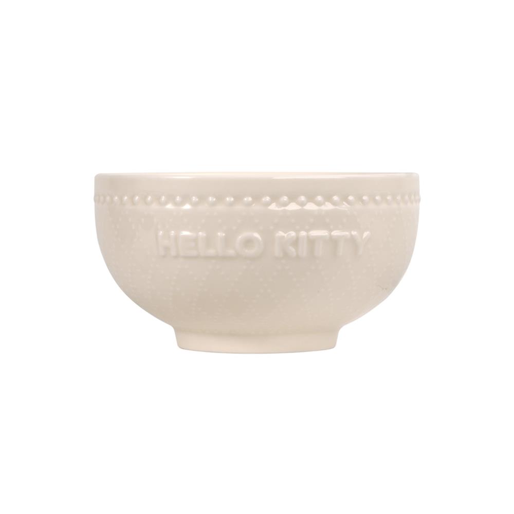 ชาม PORCELAIN 4.5 นิ้ว FOFO KITTY VINTAGE สีครีม