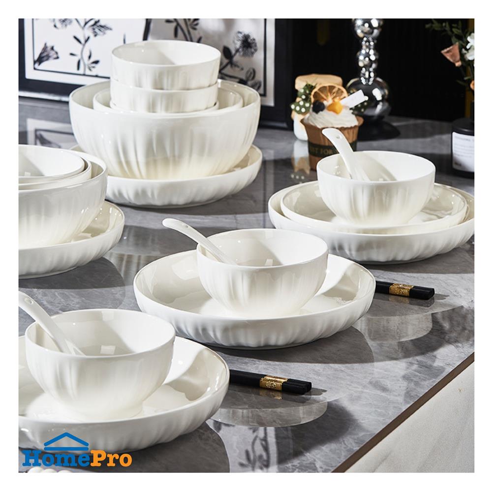 จานบัว PORCELAIN 8 นิ้ว KECH COROLLA