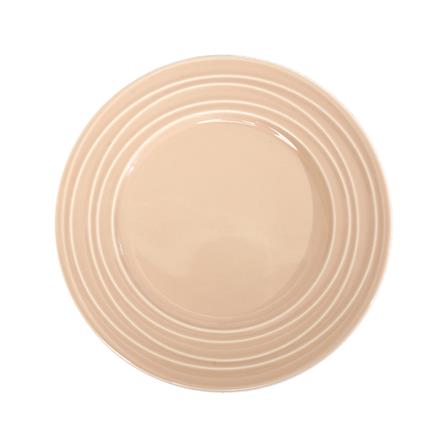 จานตื้น FINE PORCELAIN 10 นิ้ว KECH AQUA PEACH_1