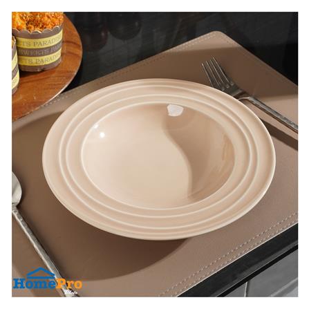 จานลึก FINE PORCELAIN 9 นิ้ว KECH AQUA PEACH_3