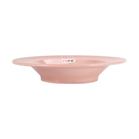 จานลึก PORCELAIN 9.5 นิ้ว FOFO KITTY VINTAGE สีชมพู_0