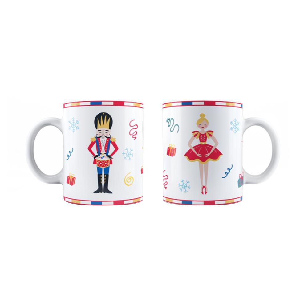 ถ้วยหู PORCELAIN 310 มล. BIALETTI SCHIACCIANOCI (แพ็ก 2 ใบ)