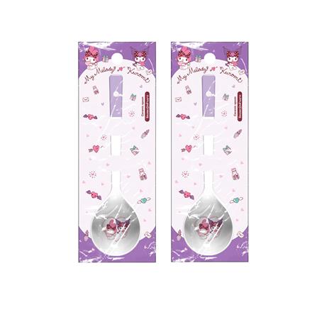 ชุดจานชาม PORCELAIN FOFO MY MELODY & KUROMI (10 ชิ้น)_5