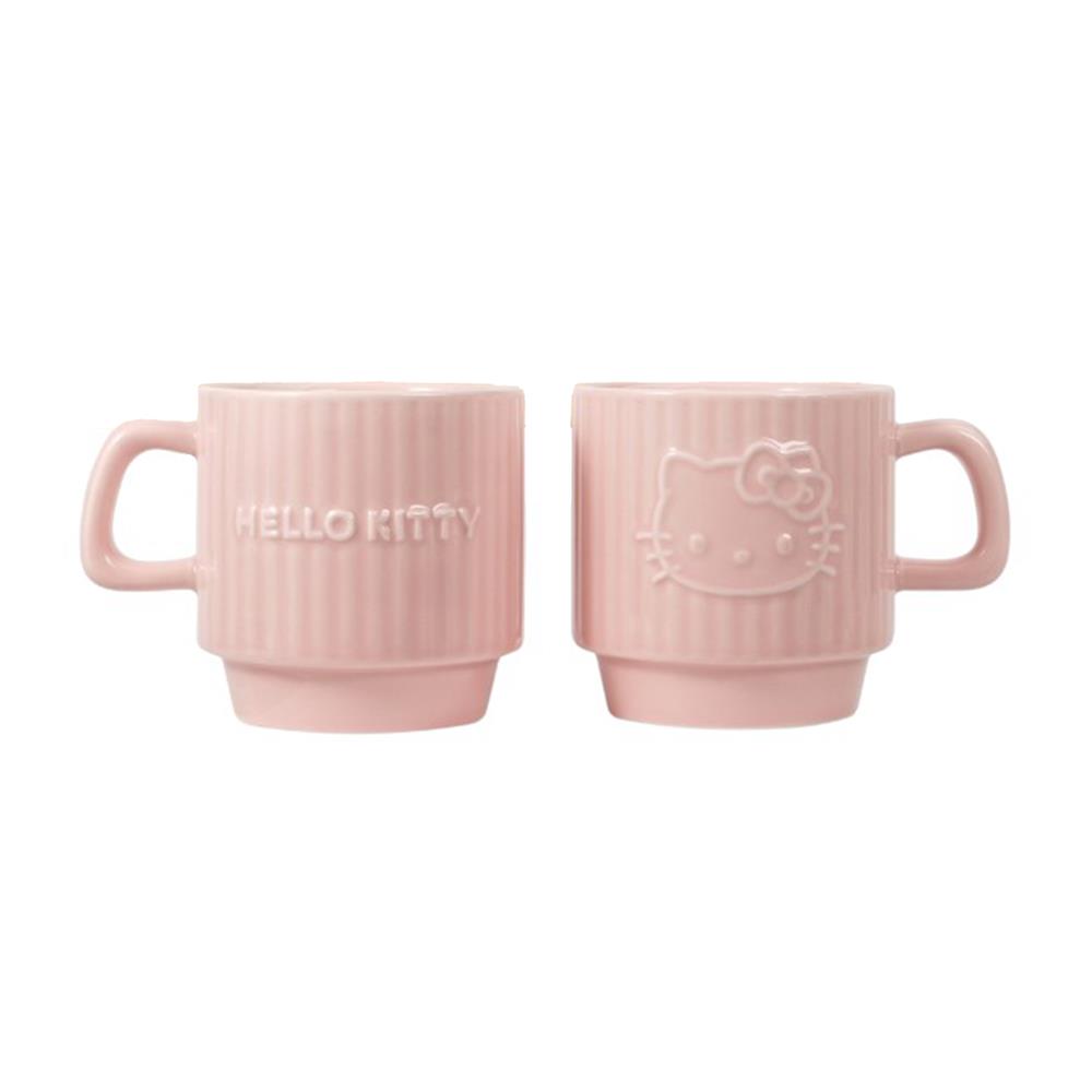 ชุดถ้วยหู PORCELAIN 300 มล. FOFO HELLO KITTY (2 ใบ)
