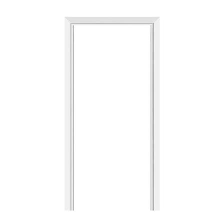 วงกบประตูพร้อมซับวงกบโพลีสไตรีน LINEDEKOR 80x200 ซม. ไม่ทำสี