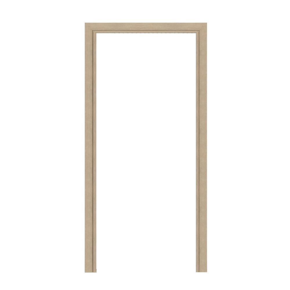 วงกบประตูพร้อมซับวงกบโพลีสไตรีน LINEDEKOR 80x200 ซม. สีบีชด้าน