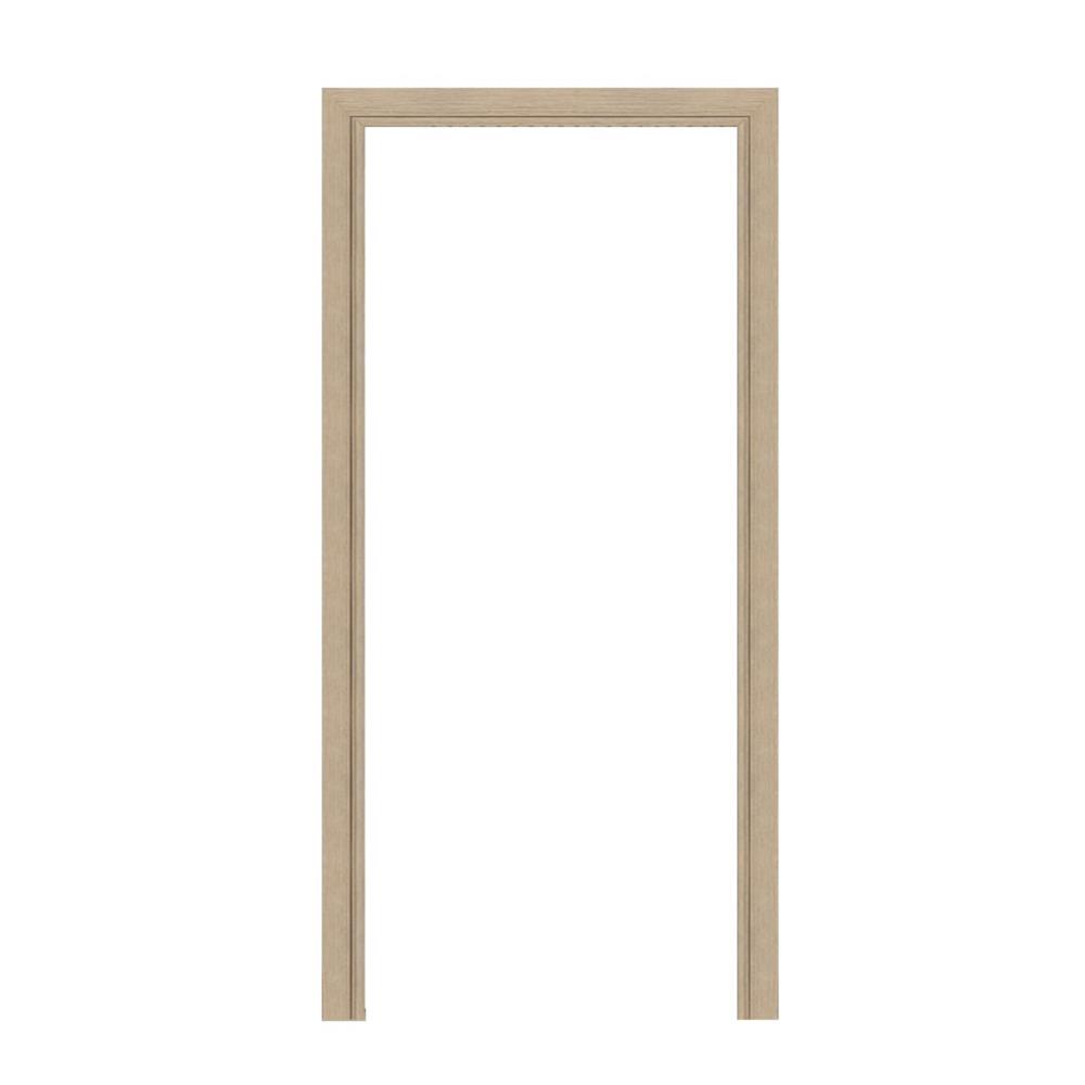 วงกบประตูพร้อมซับวงกบโพลีสไตรีน LINEDEKOR 70x200 ซม. สีบีชด้าน