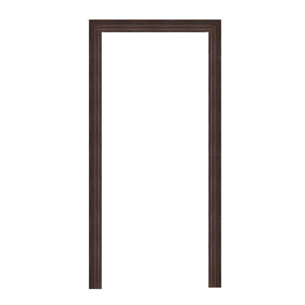 วงกบประตูพร้อมซับวงกบโพลีสไตรีน LINEDEKOR 90x200 ซม. สีโรสวู้ด