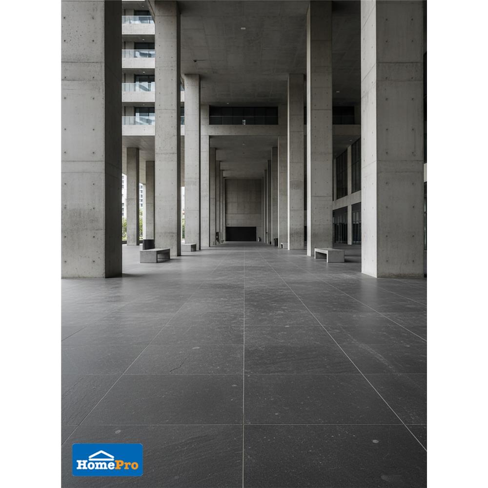 กระเบื้องพื้นพอร์ซเลน 60X60 ซม. COTTO พีโม ดำ PM 1.44 ตร.ม.