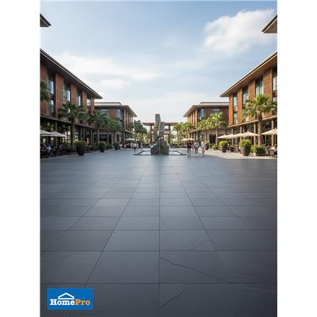 กระเบื้องพื้นพอร์ซเลน 60X60 ซม. COTTO พีโม ดำ PM 1.44 ตร.ม._5