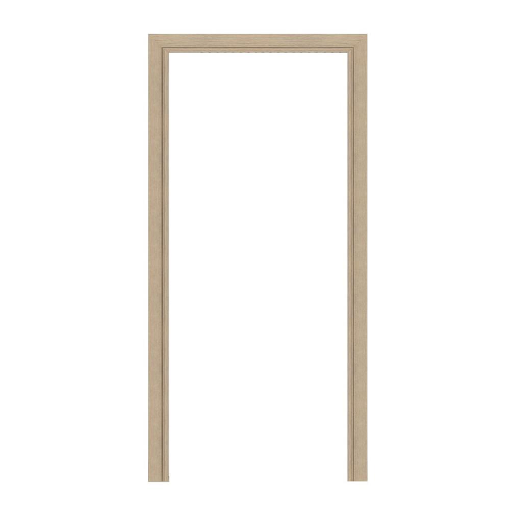 วงกบประตูพร้อมซับวงกบโพลีสไตรีน LINEDEKOR 90x200 ซม. สีบีชด้าน