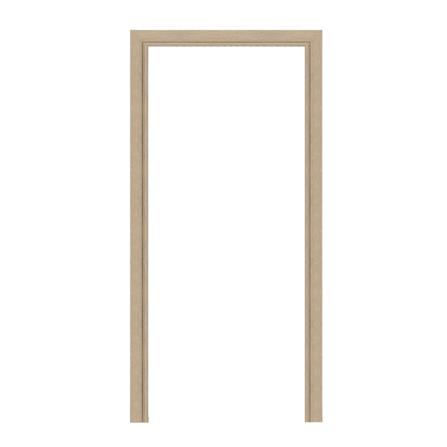 วงกบประตูพร้อมซับวงกบโพลีสไตรีน LINEDEKOR 90x200 ซม. สีบีชด้าน