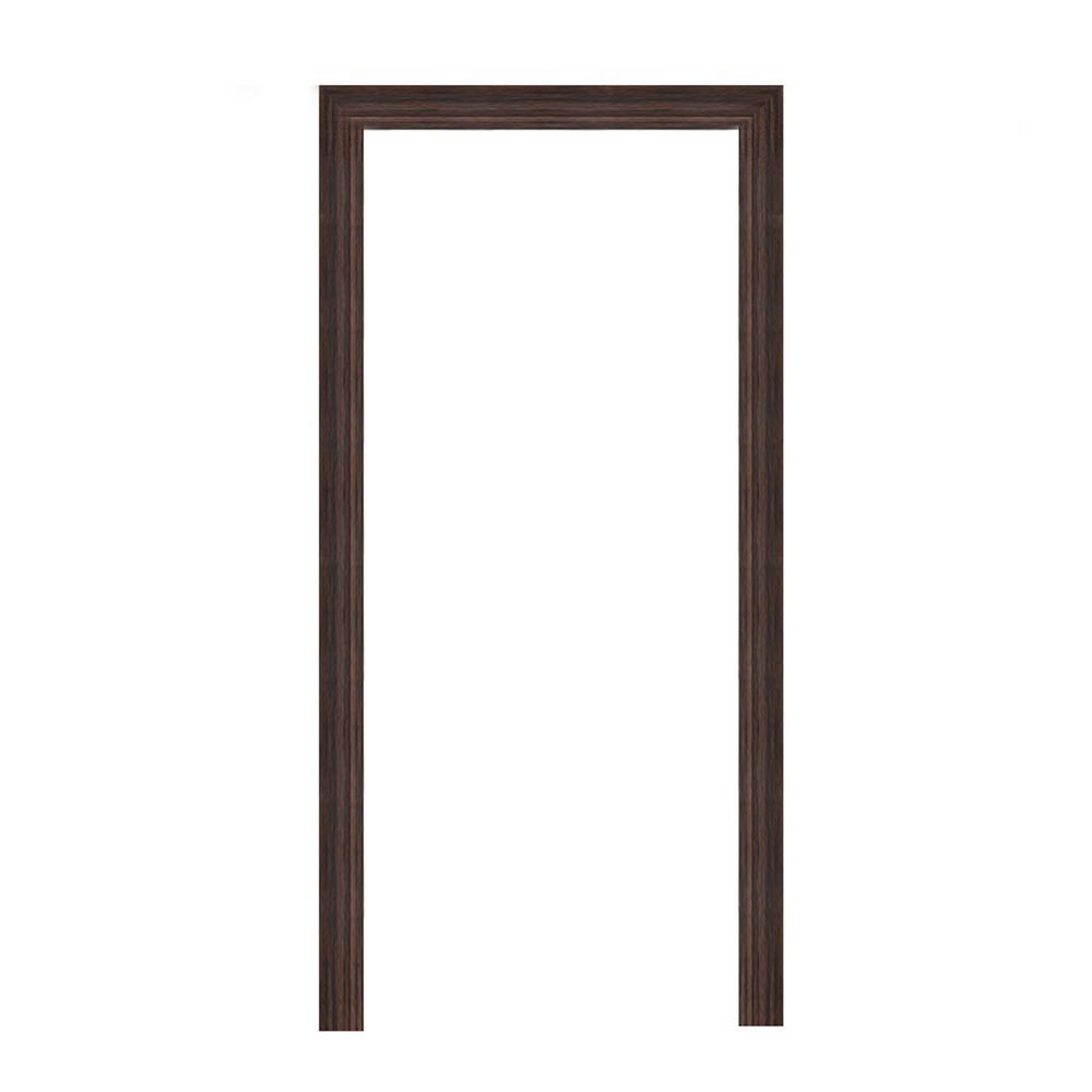 วงกบประตูพร้อมซับวงกบโพลีสไตรีน LINEDEKOR 70x200 ซม. สีโรสวู้ด