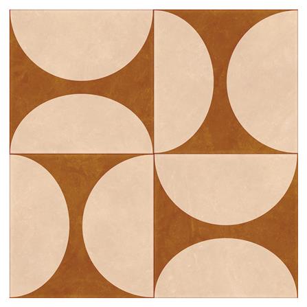 กระเบื้องพื้น 16x16 นิ้ว SOSUCO บุษบัน ชิโน น้ำตาล PM 0.96 ตร.ม.