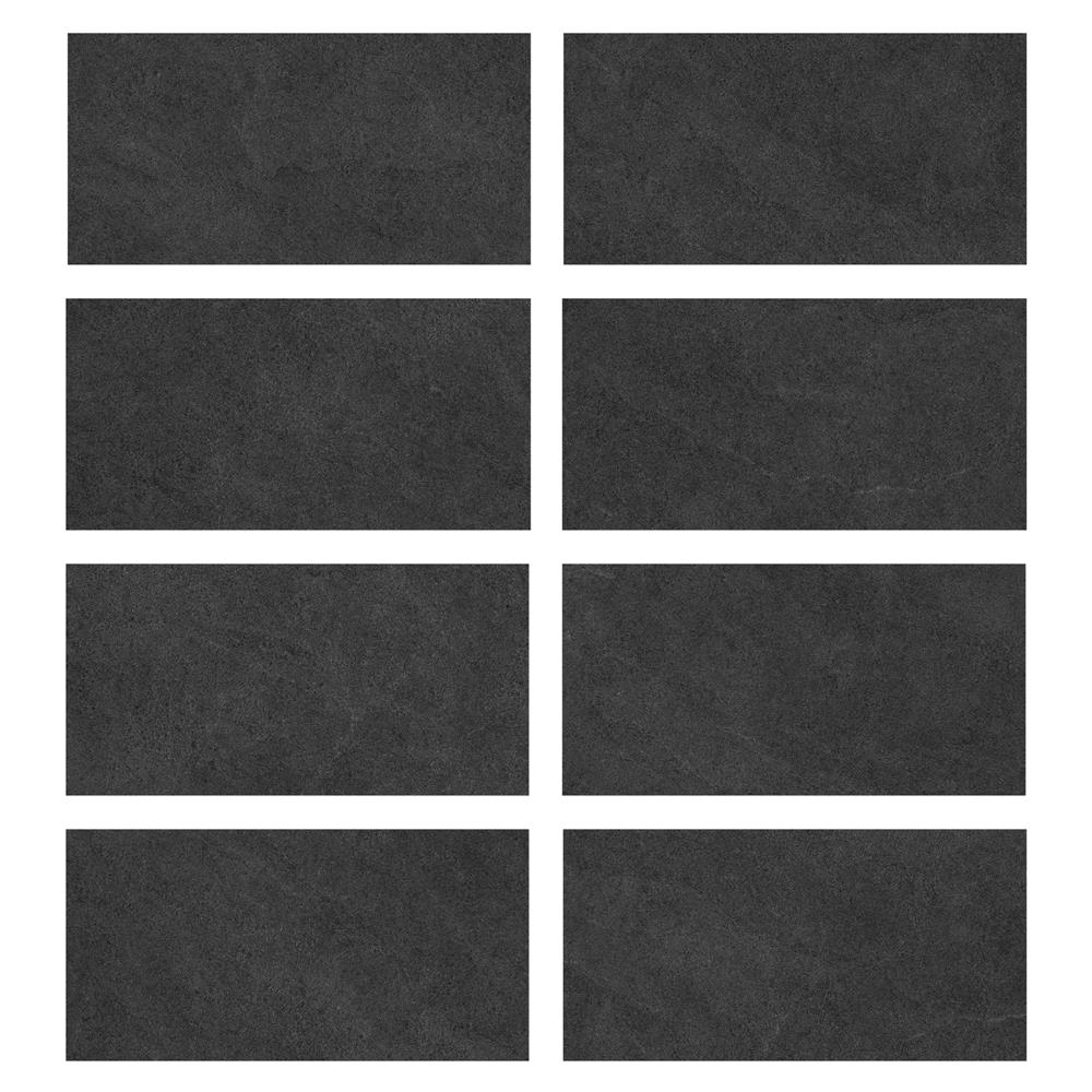 กระเบื้องพื้นพอร์ซเลน 30X60 ซม. COTTO พีโม ดำ PM 1.44 ตร.ม.