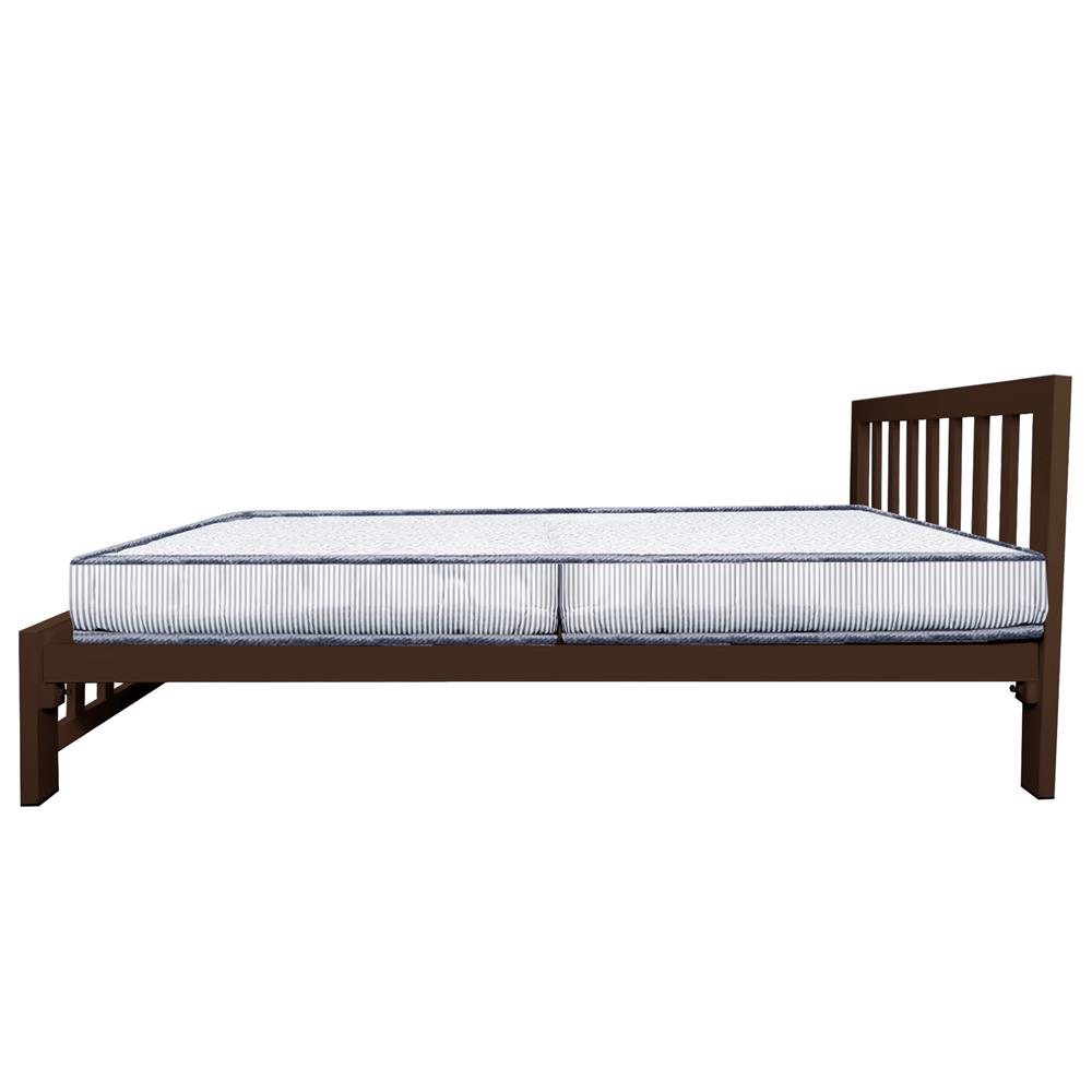 เตียงเหล็ก 3.5 ฟุต THAIBULL SSTSF242-105R สีน้ำตาล