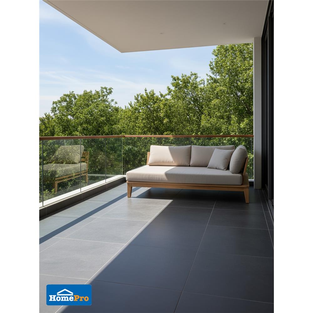 กระเบื้องพื้นพอร์ซเลน 60x60 ซม. COTTO พีโม เทา PM 1.44 ตร.ม.