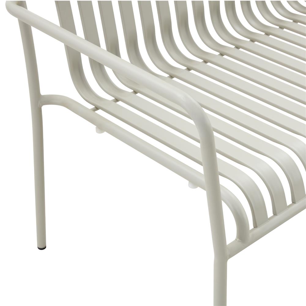 ม้านั่งสนามเหล็ก SPRING MAVIN สีเบจ