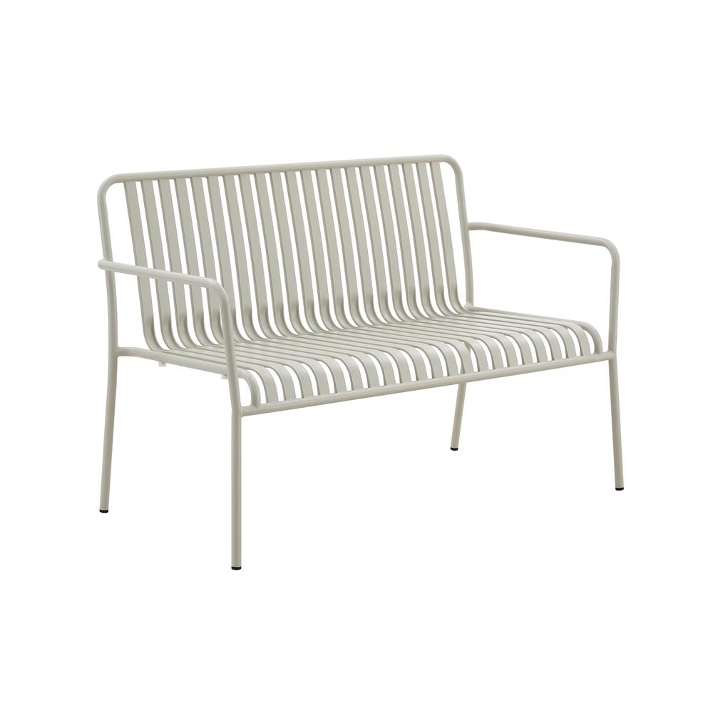 ม้านั่งสนามเหล็ก SPRING MAVIN สีเบจ