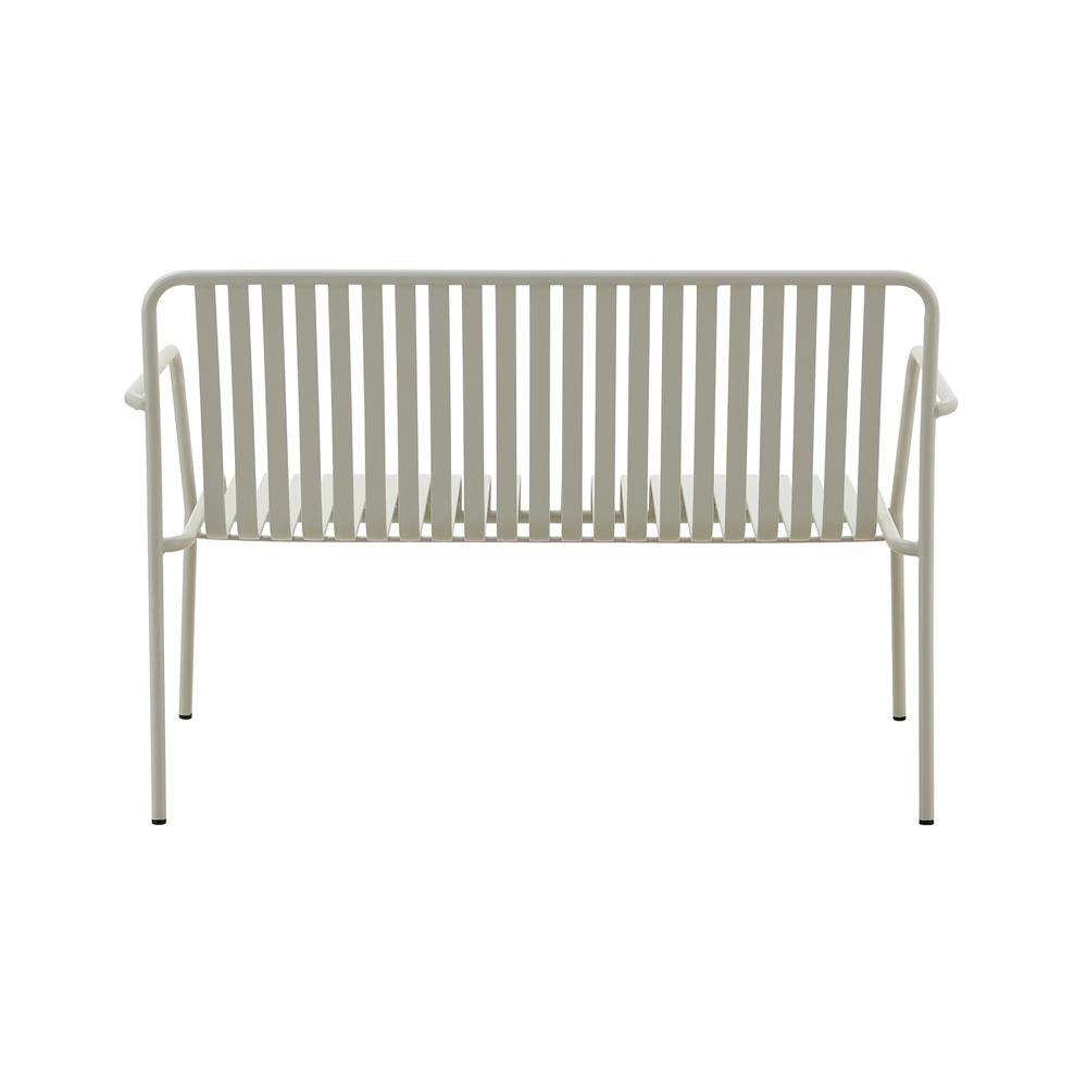 ม้านั่งสนามเหล็ก SPRING MAVIN สีเบจ