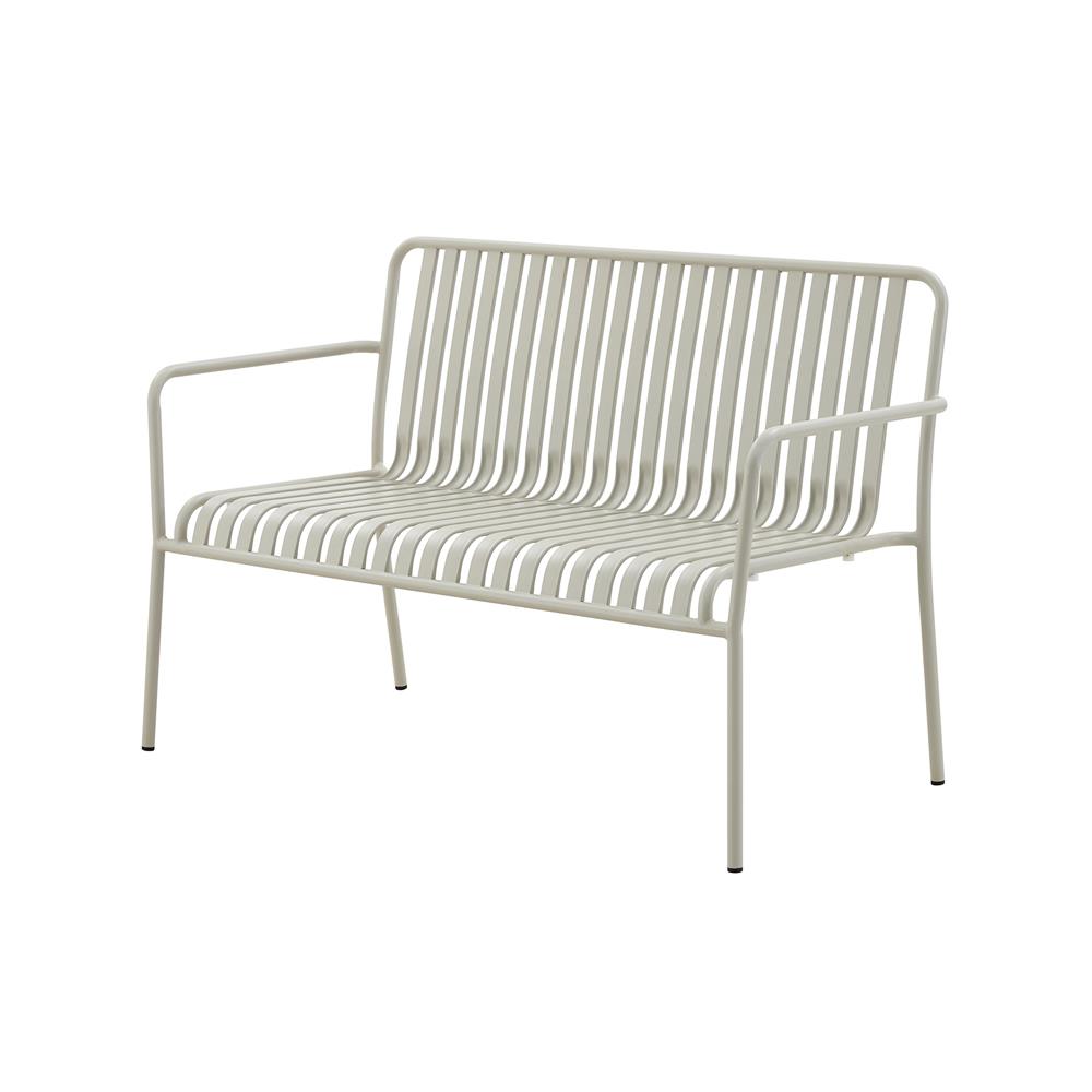 ม้านั่งสนามเหล็ก SPRING MAVIN สีเบจ