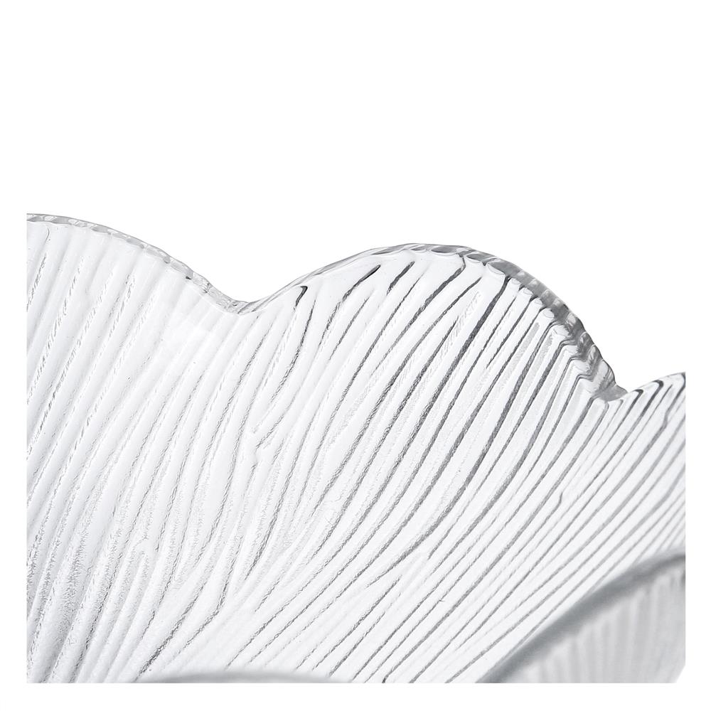 ชามแก้ว 5 นิ้ว KECH FLOWER สีใส