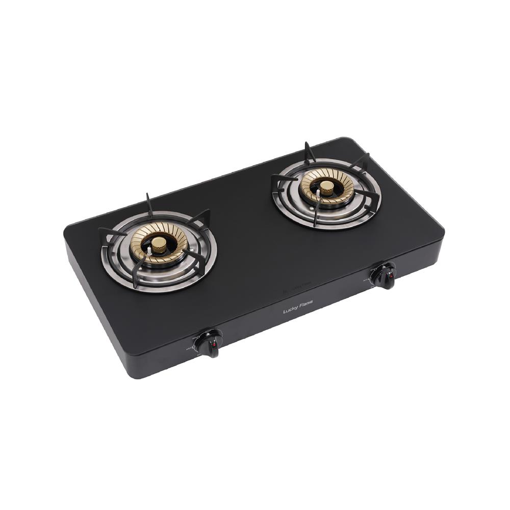 เตาแก๊สตั้งโต๊ะ 2 หัวแก๊ส LUCKY FLAME AI-102H EXCLUSIVE