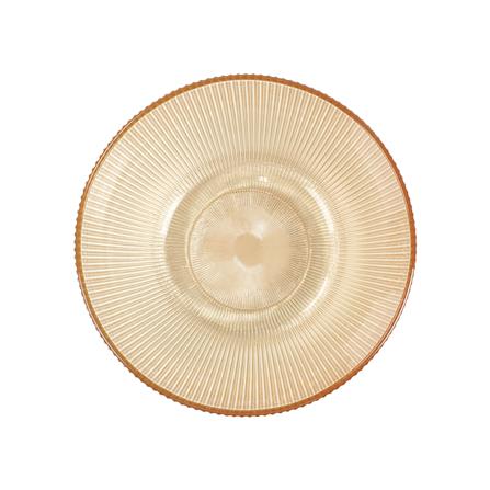 ชามแก้ว 8 นิ้ว KECH OLIVE สีน้ำตาล_1