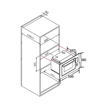 ไมโครเวฟฝัง+เตาอบฝัง AXIA INT 23 TFT MWO+INT 72 TC_6