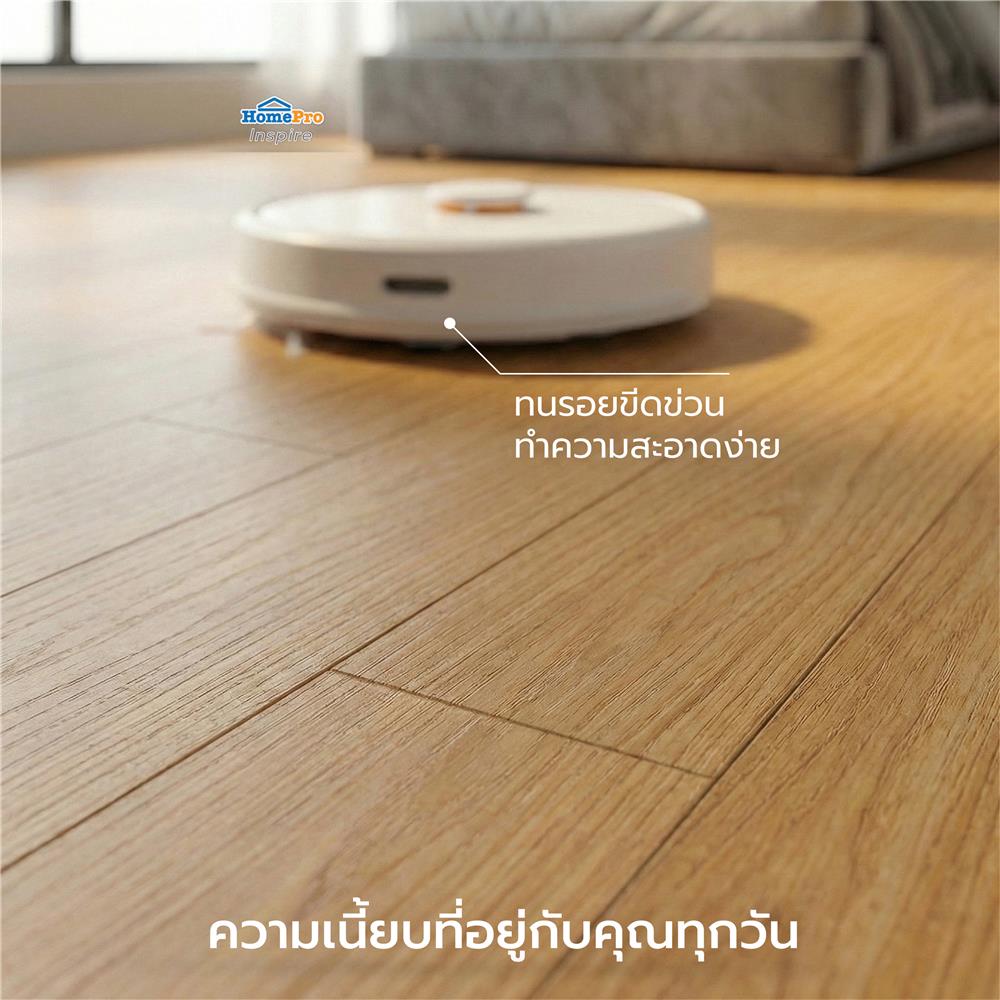 กระเบื้องยางไวนิล 15x91 ซม. TARA CLICK LOCK เชสนัท วู้ด